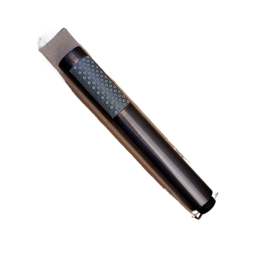 Brass Tubular Single Function Hand Shower Rubber Nozzles Oil Rubbed Bronze